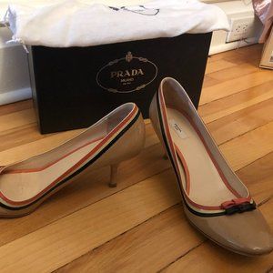 Prada Beige Heels